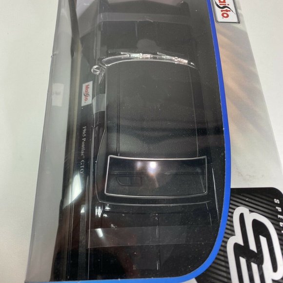 🆕️Maisto Special Edition Black 1965 Pontiac GTO 1:18 Scale NIB - Picture 7 of 9
